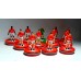 Subbuteo Andrew Table Soccer Manchester United 2007-08 Champions League Winners on WSB Professional bases